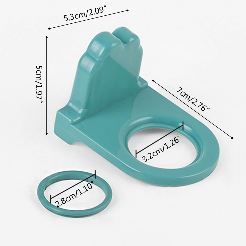 HX5B pie sienas stiprināms pašlīmējošs šampūns pudeles plaukts šķidrās ziepes dušas želeja organizators āķa turētājs plaukti pakaramais vannas istaba