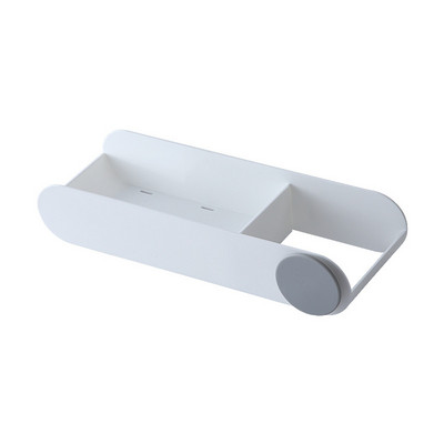 Višenamjenski držač sušila za kosu Kupaonski organizator Polica Stalak za sušilo za kosu Kupaonski dodaci Samoljepljivi zidni stalak za pohranu