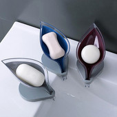 Kutija za sapun u obliku lista Vakumska čašica Držač sapuna Kutija za pohranu posuđa Odvod za tuš Kutija za sapun za pranje rublja Polica Spužva Pladanj Kupaonski pribor