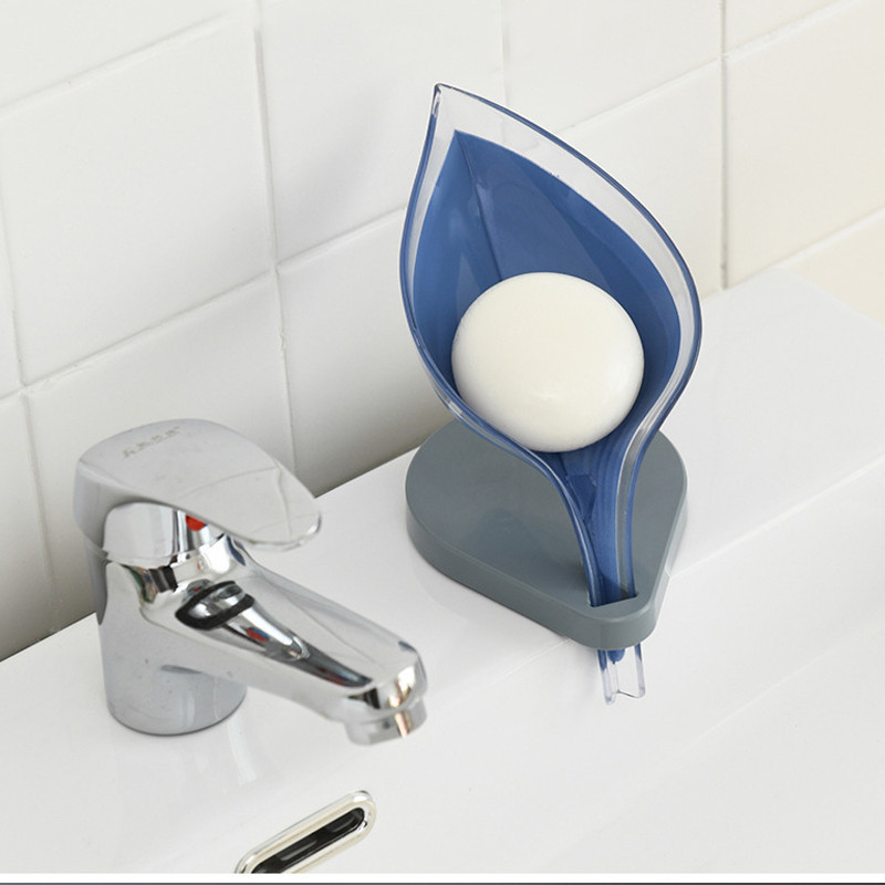 Kutija za sapun u obliku lista Vakumska čašica Držač sapuna Kutija za pohranu posuđa Odvod za tuš Kutija za sapun za pranje rublja Polica Spužva Pladanj Kupaonski pribor