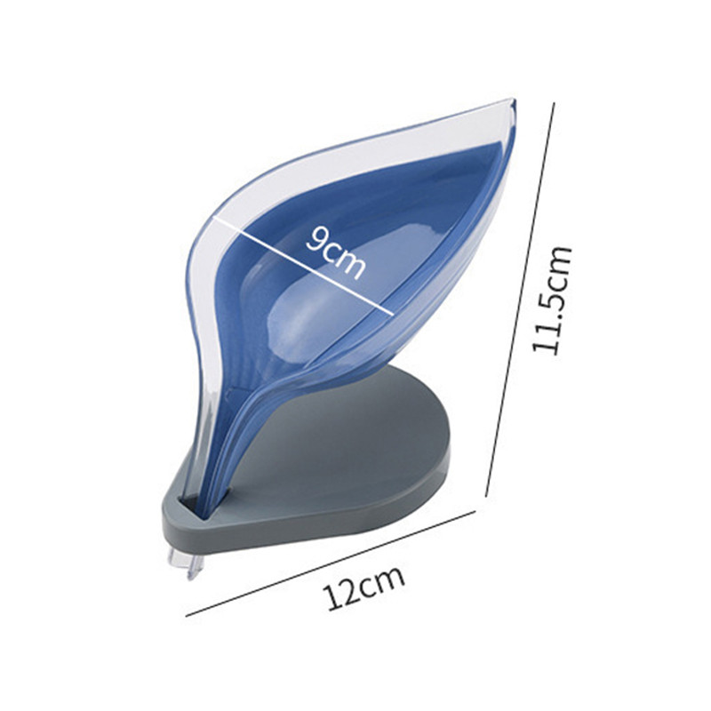 Kutija za sapun u obliku lista Vakumska čašica Držač sapuna Kutija za pohranu posuđa Odvod za tuš Kutija za sapun za pranje rublja Polica Spužva Pladanj Kupaonski pribor