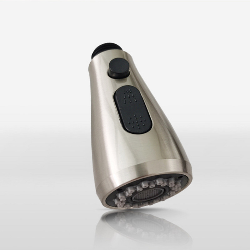 Universalus G1/2 virtuvės maišytuvas Purškimo galvutės keitimas Ištraukiamas purškiamas dušo antgalis 2 vandens keliai Vonios kriauklės čiaupo maišytuvo priedas