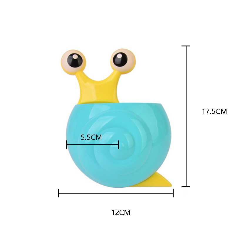 Puž Crtić Držač Sisa Usisna četka Pribor Četkica za zube pasta za zube Organizator Stalak Kuhinja Kupaonica Igračke