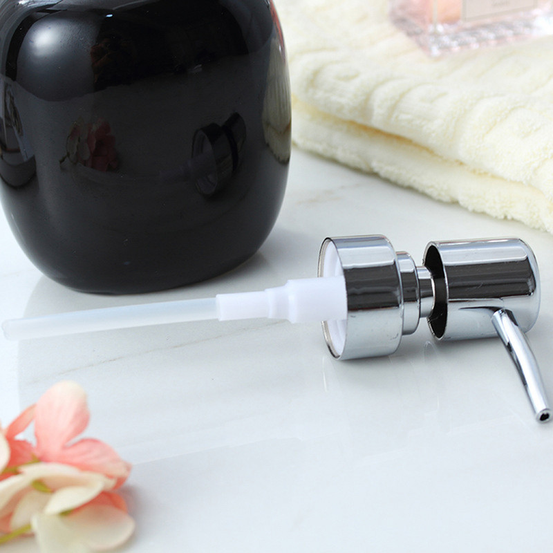 Ziepju dozatora pudele vannas istabas šampūna pudele Lielas ietilpības preses tipa losjons ķermenim ziepes tukša pudele šampūns duša 450ml