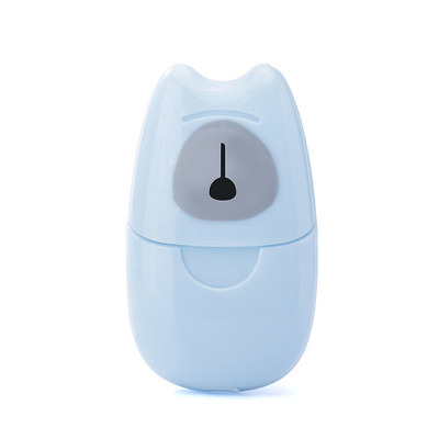 50 kom / Kutija za sapun za jednokratnu upotrebu Prijenosna kutija od sapunskog papira Mirisni listovi za vanjske proizvode Mini sapunski papir