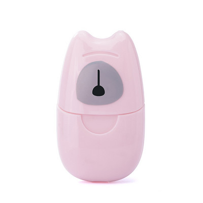 50 kom / Kutija za sapun za jednokratnu upotrebu Prijenosna kutija od sapunskog papira Mirisni listovi za vanjske proizvode Mini sapunski papir