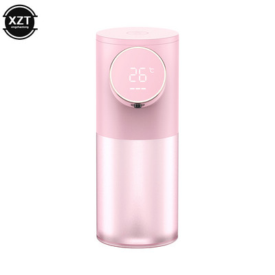 Dozator pjene za sapun USB Punjivi dozatori tekućeg sapuna od 320 ml Digitalni zaslon Senzor Stroj za pjenu Kućna automatska perilica za ruke