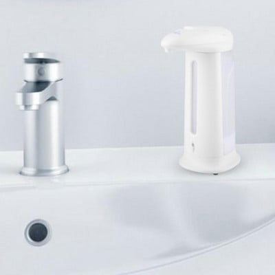 Автоматичен индукционен дозатор за сапун с пяна за баня Инфрачервен IR сензор Контейнер Дозатори за сапун
