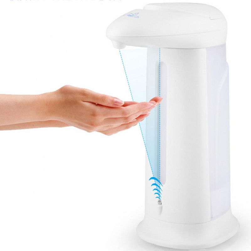 Kupaonski automatski indukcijski dozator sapuna s infracrvenim IR senzorom Posude za doziranje sapuna