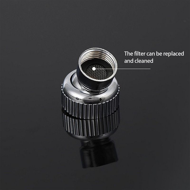 Αξεσουάρ Εξοικονόμηση νερού Ντους Στρογγυλό 360 μοιρών Περιστροφή Σχέδιο Ψεκαστήρας λουλουδιών Πάνω Σπρέι Ψεκαστήρας ντουζιέρας Κεφαλής Ψεκαστήρας Βρύσης