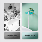 1/2 komada Kuka Samoljepljivi držač četkice za zube Stalak za pohranu paste za zube Brijač Dozator četkice za zube Dodaci za kupaonski organizator