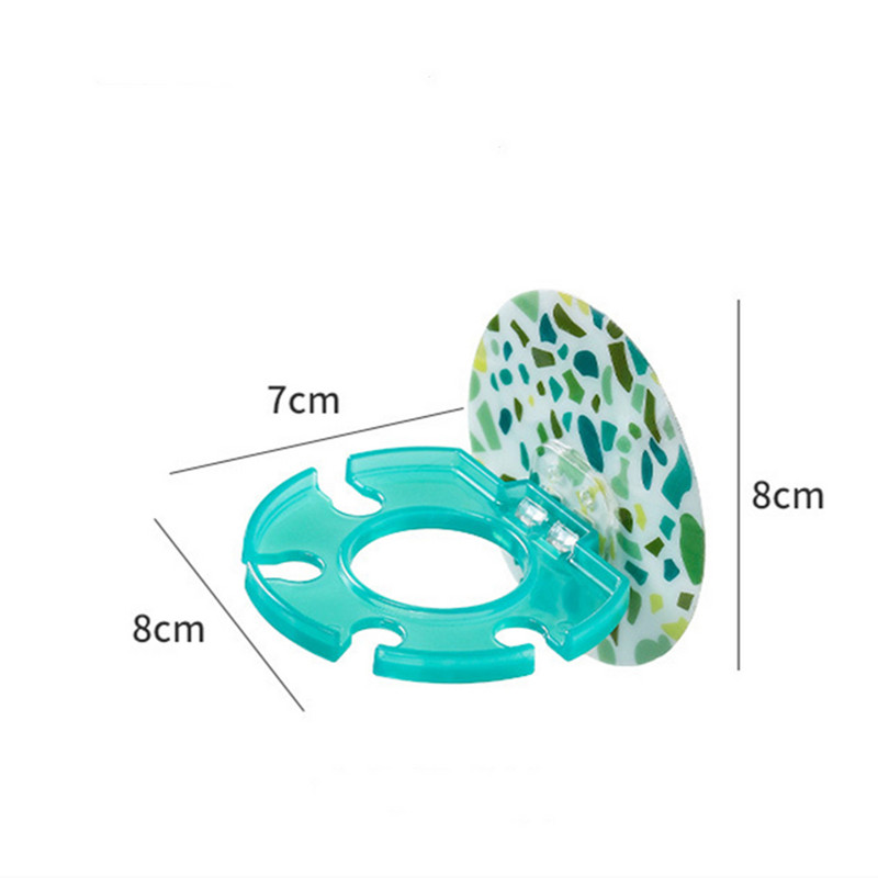 1/2 komada Kuka Samoljepljivi držač četkice za zube Stalak za pohranu paste za zube Brijač Dozator četkice za zube Dodaci za kupaonski organizator