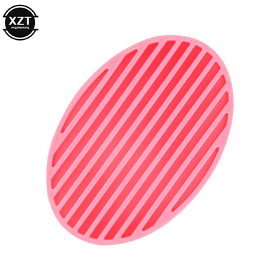 Krāsaini silikona elastīgi ziepju trauku turētājs vannas istabas daudzfunkcionāls ziepju kastes paliktnis dušas sūklis plaukts notekas neslīdoša uzglabāšana