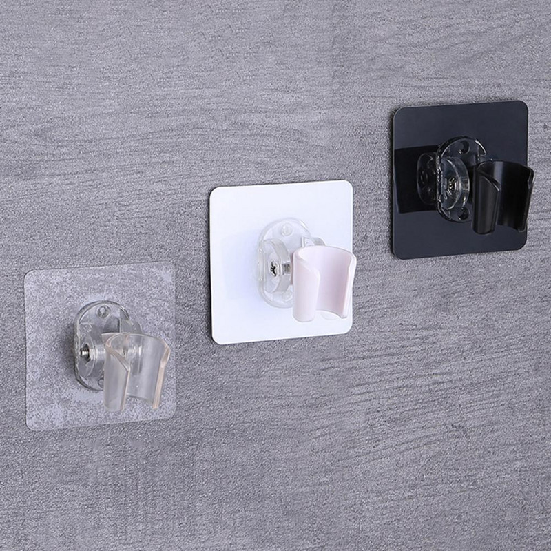 Izvrstan stalak za ruke za tuš, samoljepljivi, dobra nosivost, praktičan nosač za ruke za glavu tuša, stalak za pohranu, gadget