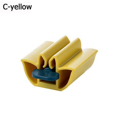 Zobu tīrīšanas piederumi Plastmasas mājas atkārtoti lietojams turētājs Zobu birstes turētājs Ritošā caurule Zobu pastas spiede