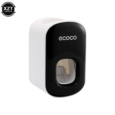 Automātiskais zobu pastas dozators pie sienas stiprināms vannas istabas ūdensnecaurlaidīgas zobu pastas spiedes zobu birste Holde vannas istabas piederumi