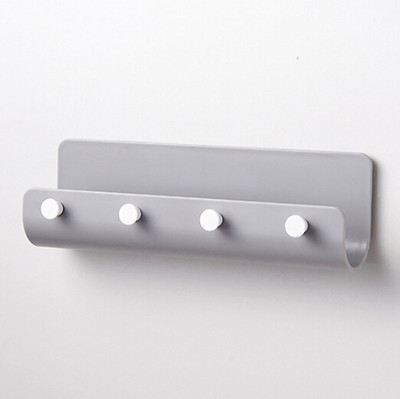 Sienas āķis Creative Virtuves Vannas istaba 1PC Pakaramais Āķis Mājas Organizatora aksesuārs Mūsdienīgam Mājas Līmējamiem āķiem Atslēgu turētājam