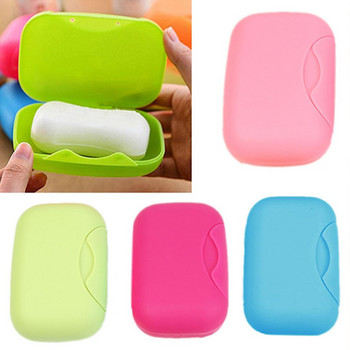 Candy Color Κουτί πιάτων για σαπούνι ταξιδιού Φορητή θήκη θήκης δοχείου Εργαλείο μπάνιου