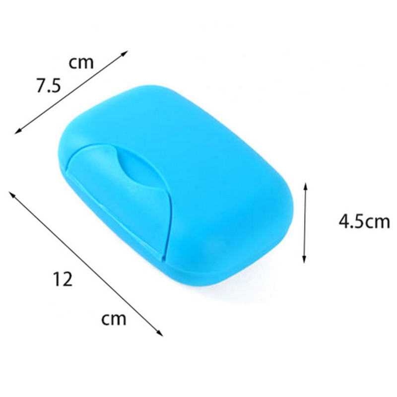 Candy Color Κουτί πιάτων για σαπούνι ταξιδιού Φορητή θήκη θήκης δοχείου Εργαλείο μπάνιου