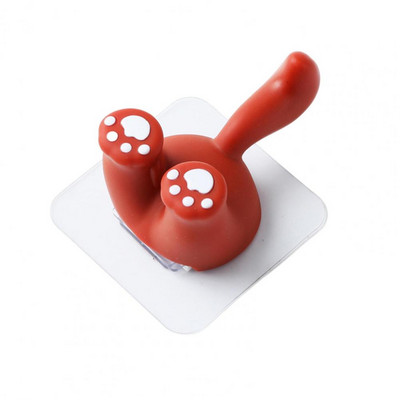 Izdržljiva viseća kuka Stalak za pohranu četkice za zube Dizajn životinjskog repa iz crtanih filmova za dnevnu sobu Privjesak za ključeve Kuka za pohranu