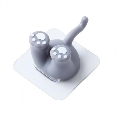 Izdržljiva viseća kuka Stalak za pohranu četkice za zube Dizajn životinjskog repa iz crtanih filmova za dnevnu sobu Privjesak za ključeve Kuka za pohranu