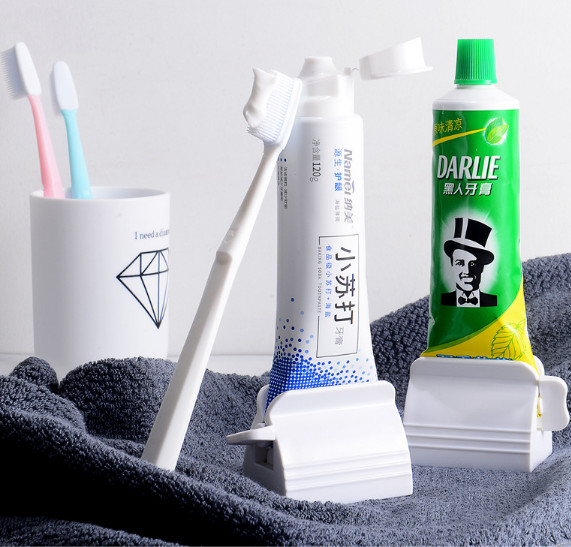 Višenamjenski kupaonski plastični dozator za cijeđenje tube za kremu, dozator za cijeđenje paste za zube, dozator za pastu za zube.