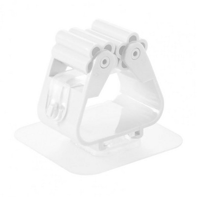 Pakaramais papildu ietilpība, plastmasas slotas mopu turētāja organizators vannas istabai