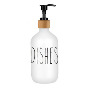 500 ml kupaonska mat crna boca sapuna za ruke Kuhinjski dozator sapuna Boca za sapun Punjiva boca Dekoracija doma