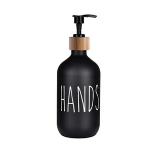 500 ml kupaonska mat crna boca sapuna za ruke Kuhinjski dozator sapuna Boca za sapun Punjiva boca Dekoracija doma