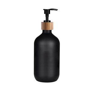 500 ml kupaonska mat crna boca sapuna za ruke Kuhinjski dozator sapuna Boca za sapun Punjiva boca Dekoracija doma
