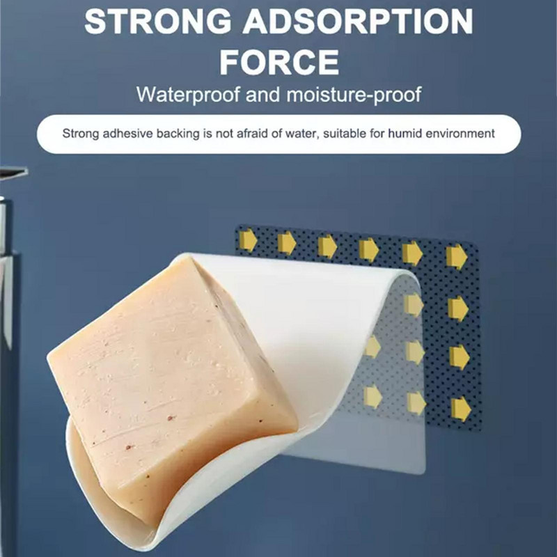 Kutija za držač sapuna za kupaonicu Zidni odvod Kutija za posudu za sapun Kutija za sapun za kupaonicu Stalak za sapun za tuširanje Spužva za tuširanje Pristup za kupaonicu M9e3