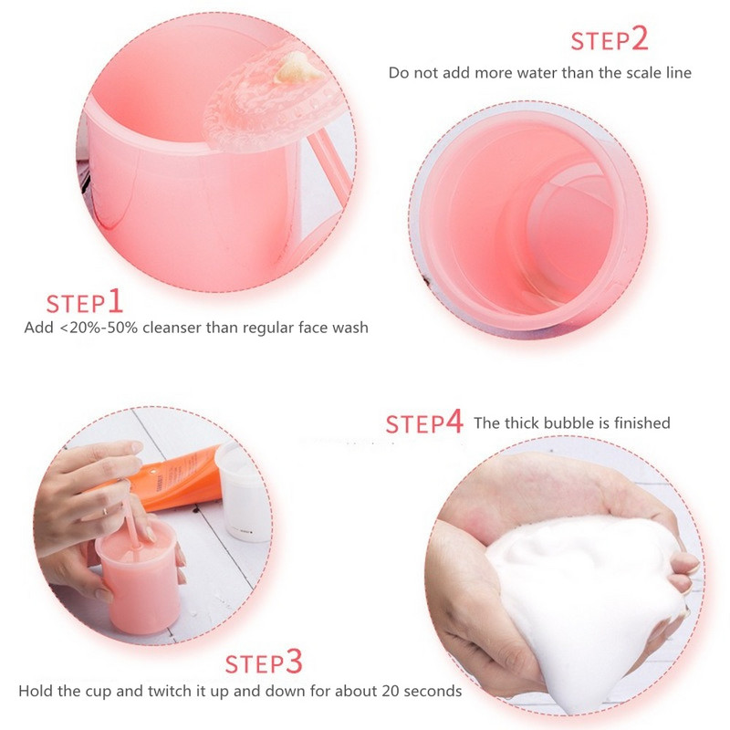 Čisti alat za pjenjenje Jednostavno sredstvo za čišćenje lica Tuširanje Šampon za kupanje Uređaj za izradu pjene Uređaj za pjenjenje mjehurića Krema za čišćenje
