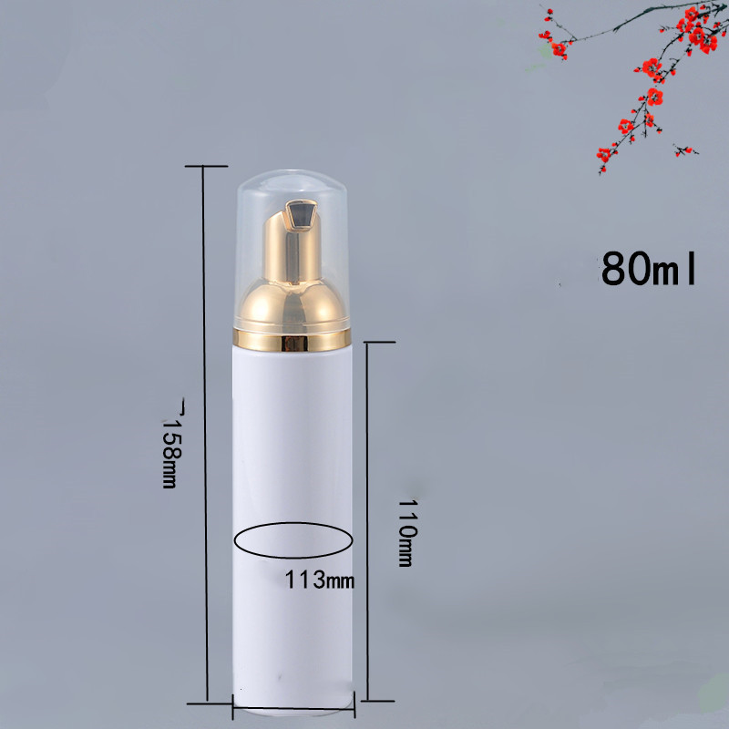 1Pc 30/50/80ML čistač plastičnih pjenastih bočica Dozator sapuna Pjenasta bočica Prijenosna kozmetička bočica za putovanja Prazne trepavice