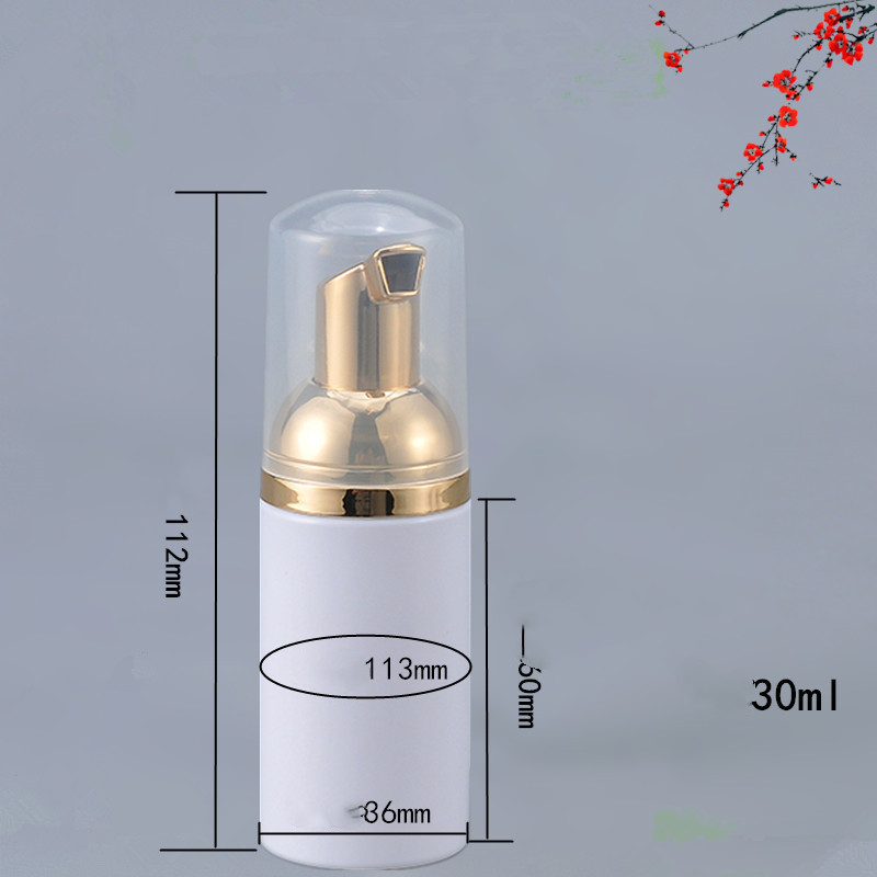1Pc 30/50/80ML čistač plastičnih pjenastih bočica Dozator sapuna Pjenasta bočica Prijenosna kozmetička bočica za putovanja Prazne trepavice