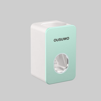 Cjedilo za pastu za zube Viseći na zid, besplatno probijanje, lijeni dozator, automatski, u 4 boje, bez bušenja