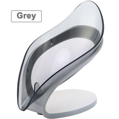 Držač sapuna za kupaonicu Neklizajući odvod Kutija za sapun Posuda Prijenosni plastični pladanj za spužvu Kutija za sapun u obliku lista Pribor za kupanje