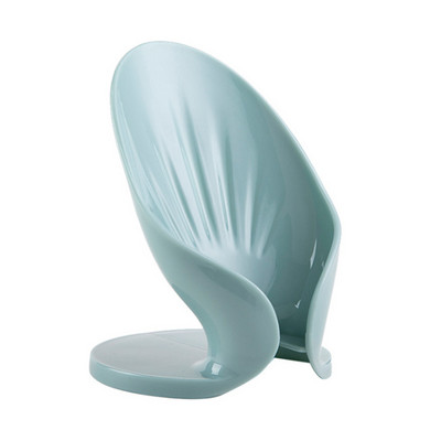 Držač sapuna za kupaonicu Neklizajući odvod Kutija za sapun Posuda Prijenosni plastični pladanj za spužvu Kutija za sapun u obliku lista Pribor za kupanje