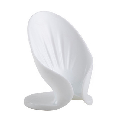 Držač sapuna za kupaonicu Neklizajući odvod Kutija za sapun Posuda Prijenosni plastični pladanj za spužvu Kutija za sapun u obliku lista Pribor za kupanje