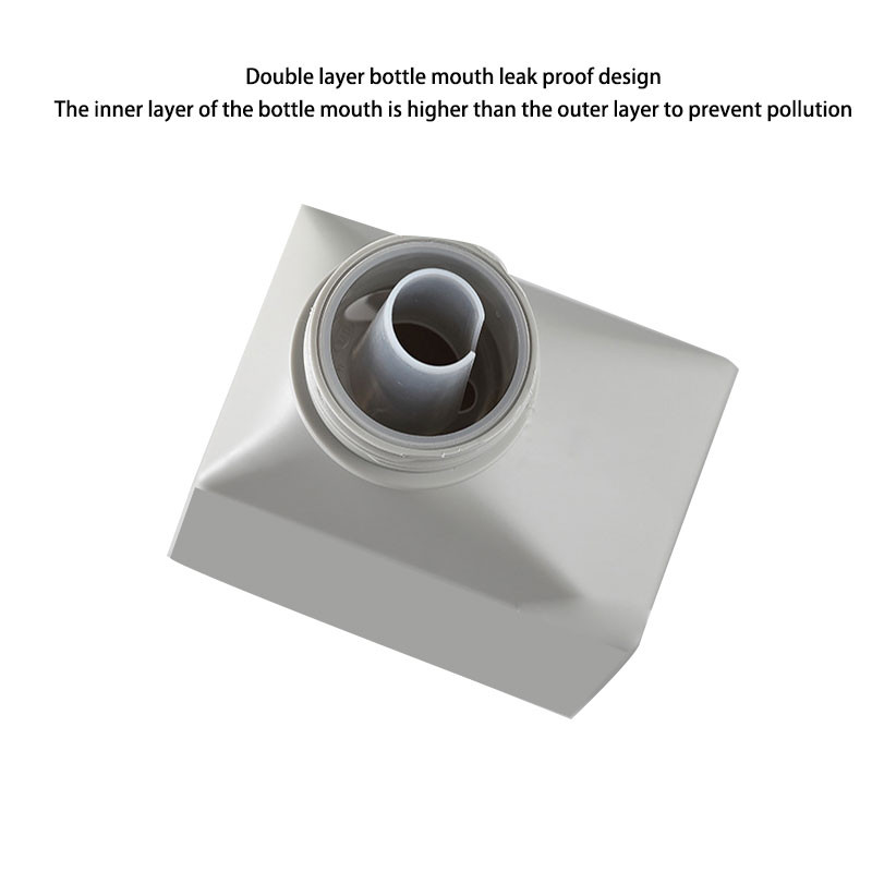 Бутилка за многократно пълнене с течност за пране Дозатор за перилен препарат с голям капацитет