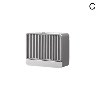 Nova kutija za sapun s pražnjenjem Kutija za sapun s dvostrukim pretincima Montirana na zid bez s poklopcem za sapun Kutija za sapun Držač za sapun Probijanje V3P1