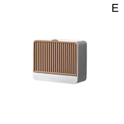 Nova kutija za sapun s pražnjenjem Kutija za sapun s dvostrukim pretincima Montirana na zid bez s poklopcem za sapun Kutija za sapun Držač za sapun Probijanje V3P1