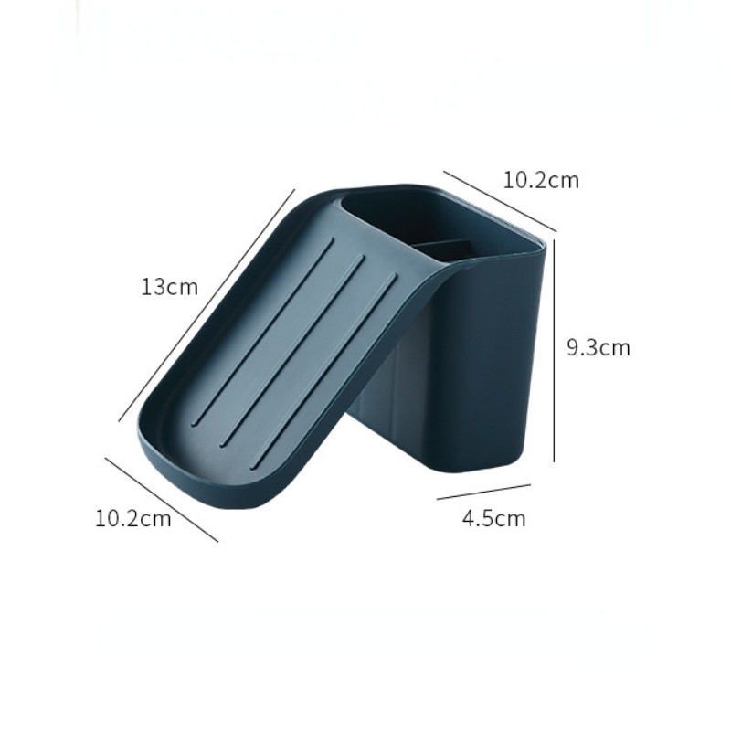 Radošs drenāžas ziepju turētājs ziepju uzglabāšanas kaste Vannas istabas plaukts ziepju kaste Spēcīga un bezšuvju ziepju turētājs bez perforācijas