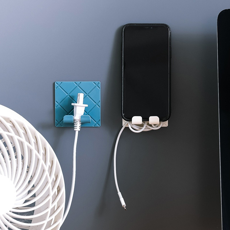 Salokāmi āķa uzglabāšanas turētāji Statīvi piekaramie pie sienas āķis Pašlīmējošs saliekams kontaktligzda Virtuves iekārta Stieples spraudnis Strāvas vada skalošana