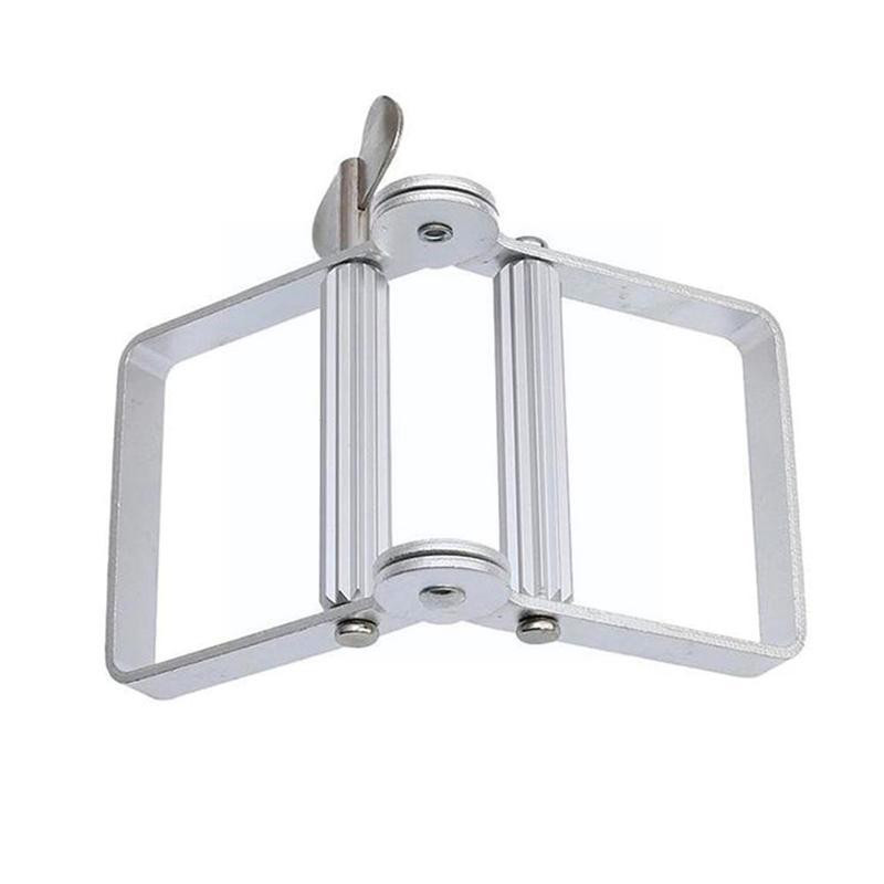 Nova srebrna aluminijska ručna tuba za cijeđenje, dozator paste za zube, tuba za bojanje, kućna krema za cijeđenje kose, alat za cijeđenje C3j1