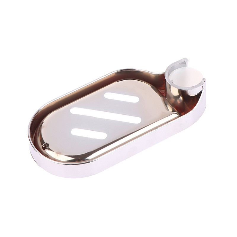 1kom 25mm ABS plastična šipka za tuširanje Držač sapuna Paleta sapuna Podesiva kutija za tuširanje sapuna za kliznu šipku Kupaonska posuda