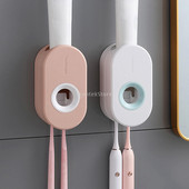 Automatski dozator paste za zube Cjedilo Zidni nosač Plastični držač otporan na prašinu Dozeri paste Kupaonski jeftini stiskači Set za tuširanje