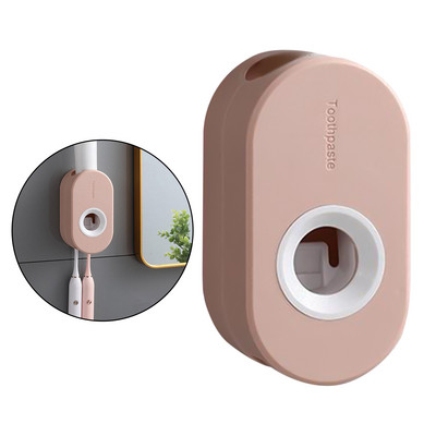 Automatski dozator paste za zube Cjedilo Zidni nosač Plastični držač otporan na prašinu Dozeri paste Kupaonski jeftini stiskači Set za tuširanje