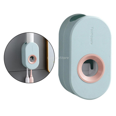 Automatski dozator paste za zube Cjedilo Zidni nosač Plastični držač otporan na prašinu Dozeri paste Kupaonski jeftini stiskači Set za tuširanje