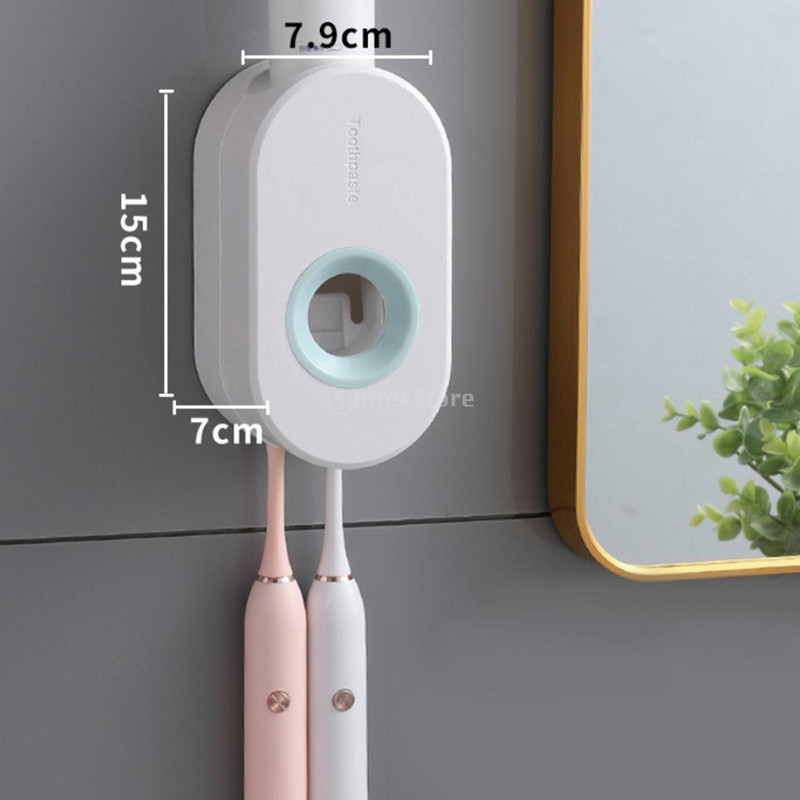 Automatski dozator paste za zube Cjedilo Zidni nosač Plastični držač otporan na prašinu Dozeri paste Kupaonski jeftini stiskači Set za tuširanje