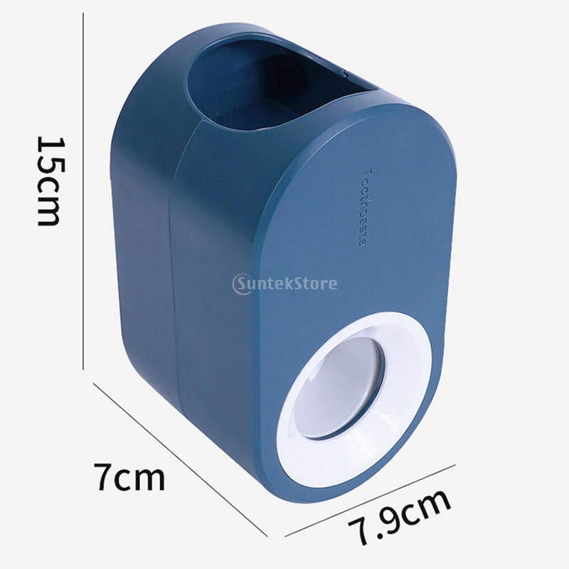 Automatski dozator paste za zube Cjedilo Zidni nosač Plastični držač otporan na prašinu Dozeri paste Kupaonski jeftini stiskači Set za tuširanje